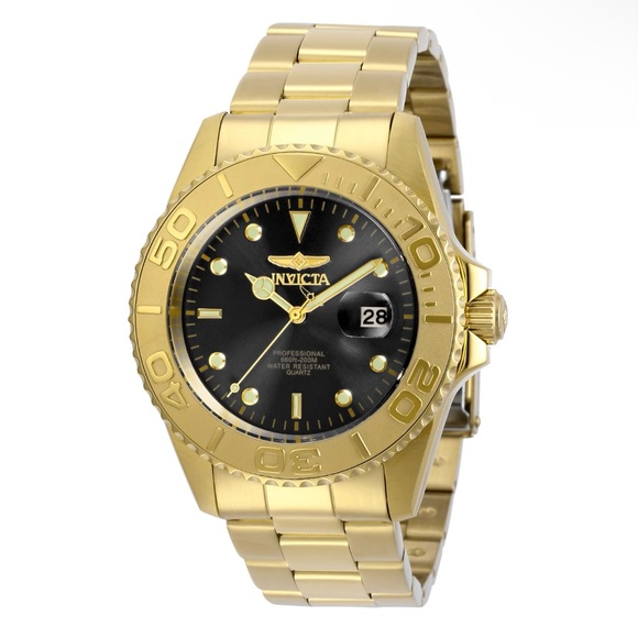 Invicta Pro Diver Men's Watch - 43mm Gold (29946)
